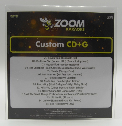 Zoom Pop Chart Picks 2022 (Part 5) [Custom CD+G]